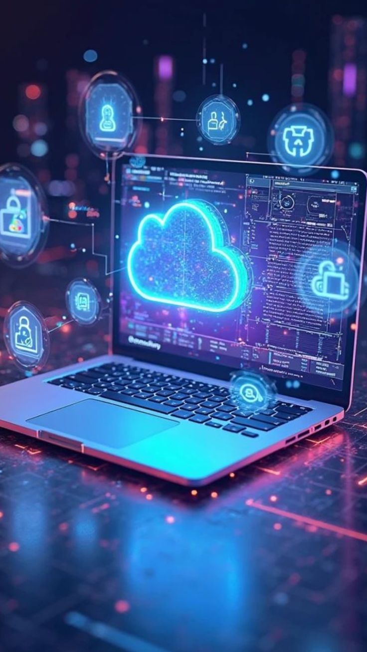 Sfondo astratto e luminoso che rappresenta reti neurali e flussi di dati