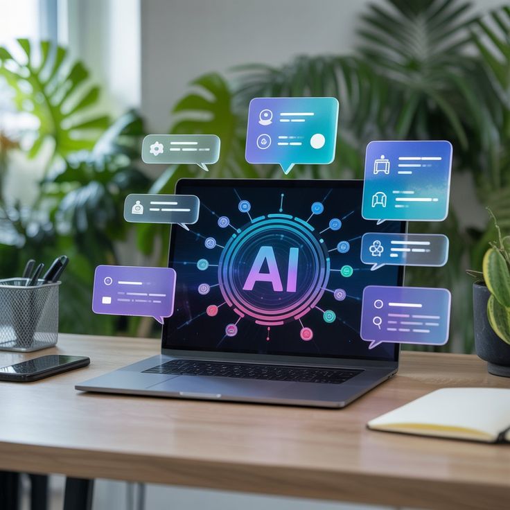 Immagine astratta che richiama un ambiente di lavoro a Modena