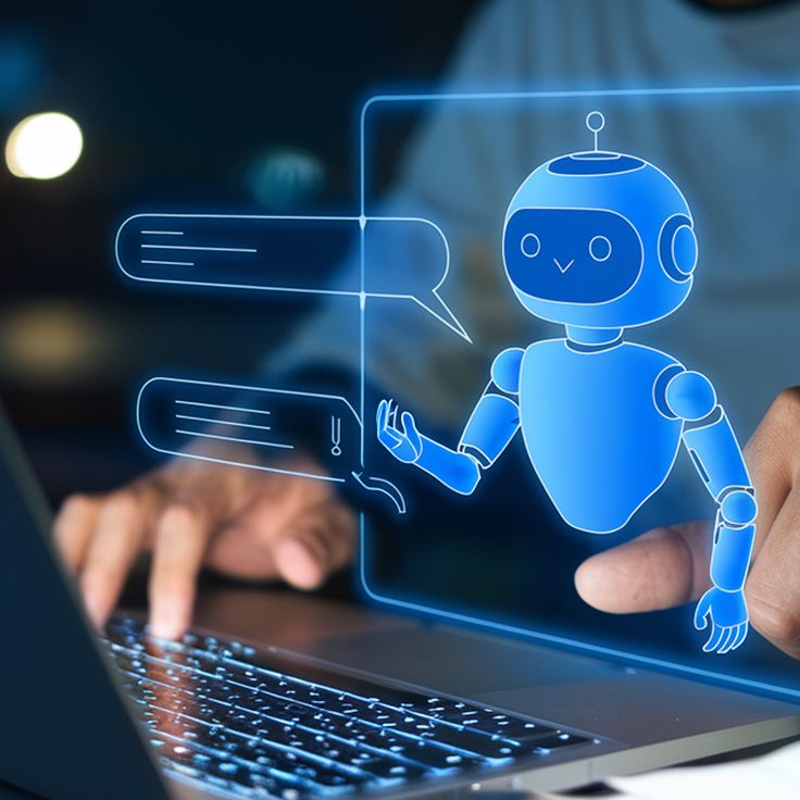 Grafica astratta che rappresenta computer vision